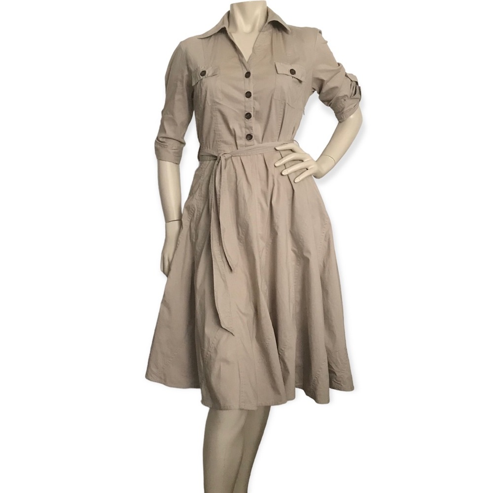 Banana Republic safari style dress